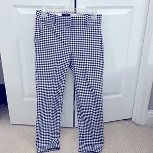 Jcrew gingham Cameron pants